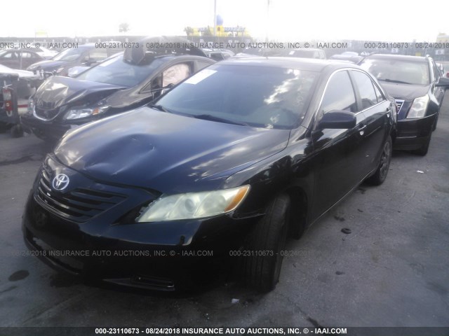 4T1BE46K19U404596 - 2009 TOYOTA CAMRY SE/LE/XLE BLACK photo 2