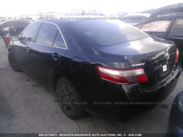4T1BE46K19U404596 - 2009 TOYOTA CAMRY SE/LE/XLE BLACK photo 3