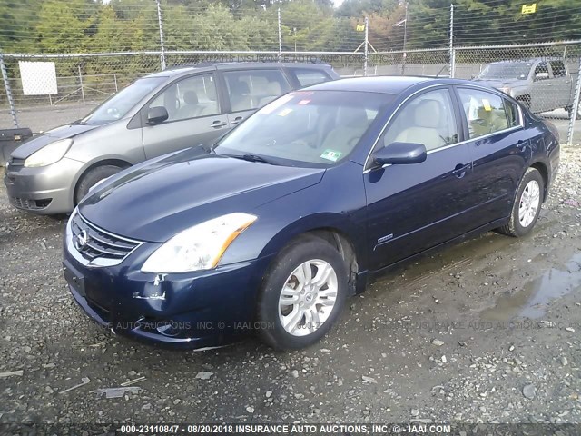 1N4CL2AP8AC181334 - 2010 NISSAN ALTIMA HYBRID Dark Blue photo 2