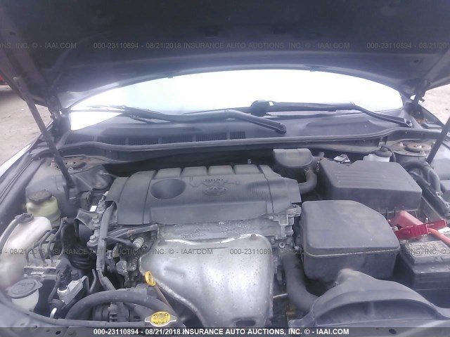4T1BF3EK4BU229050 - 2011 TOYOTA CAMRY SE/LE/XLE GRAY photo 10