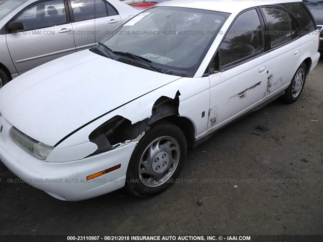 1G8ZK8278VZ116148 - 1997 SATURN SW2 WHITE photo 6