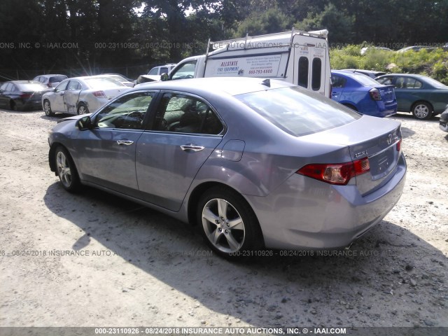 JH4CU2F67CC030347 - 2012 ACURA TSX TECH GRAY photo 3
