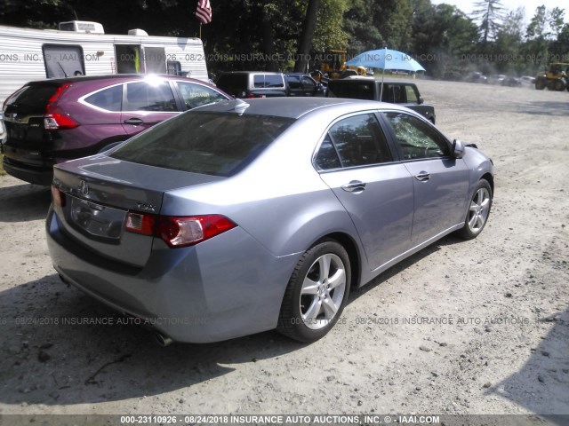 JH4CU2F67CC030347 - 2012 ACURA TSX TECH GRAY photo 4