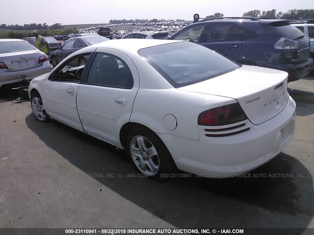 1B3EL46X62N154566 - 2002 DODGE STRATUS SE PLUS WHITE photo 3