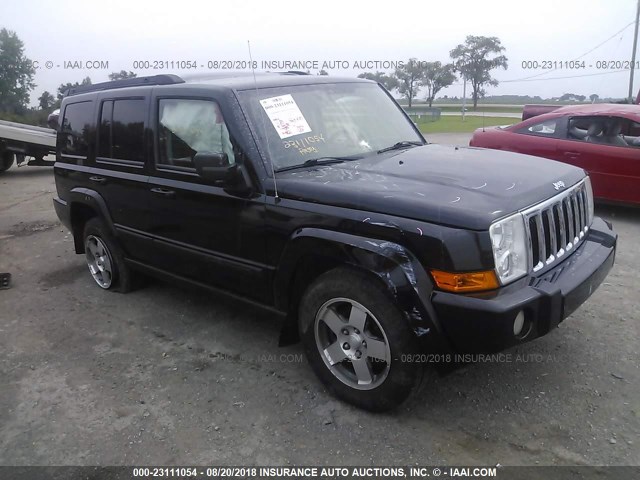 1J8HG48K89C509706 - 2009 JEEP COMMANDER SPORT BLACK photo 1