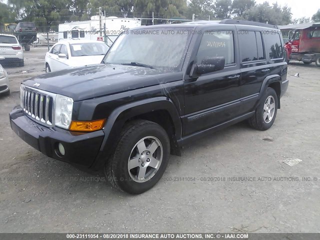 1J8HG48K89C509706 - 2009 JEEP COMMANDER SPORT Սև լուսանկար 2