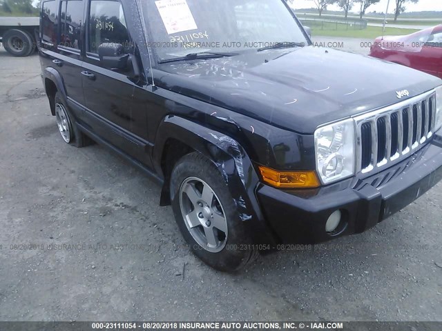 1J8HG48K89C509706 - 2009 JEEP COMMANDER SPORT Սև լուսանկար 6