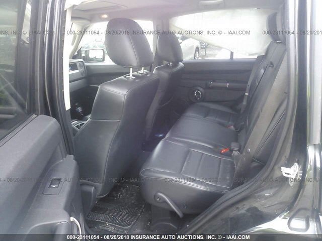 1J8HG48K89C509706 - 2009 JEEP COMMANDER SPORT Սև լուսանկար 8