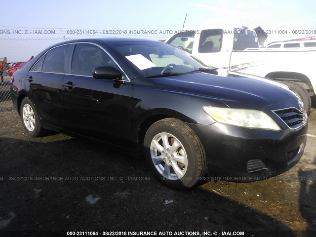 4T1BK3EK9AU112915 - 2010 TOYOTA CAMRY SE/LE/XLE BLACK photo 1