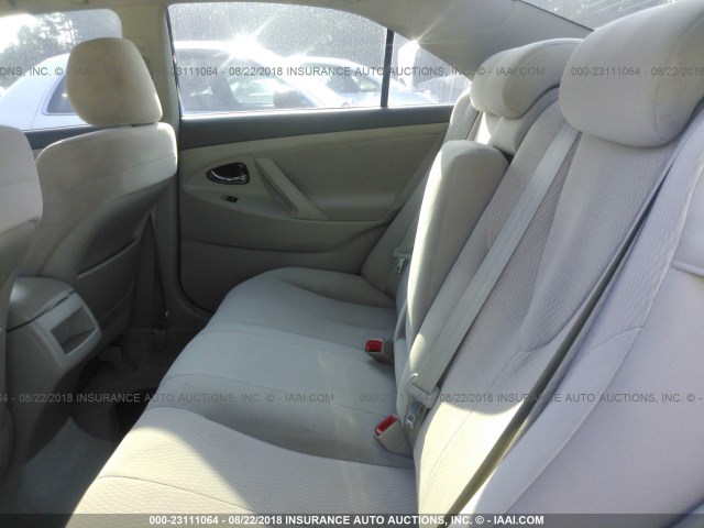 4T1BK3EK9AU112915 - 2010 TOYOTA CAMRY SE/LE/XLE BLACK photo 8