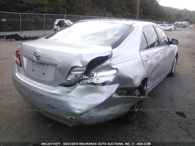 4T1BF3EK5BU142242 - 2011 TOYOTA CAMRY SE/LE/XLE SILVER photo 6