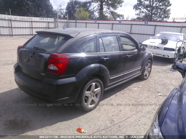 1B3HE78K97D540387 - 2007 DODGE CALIBER R/T BLACK photo 4