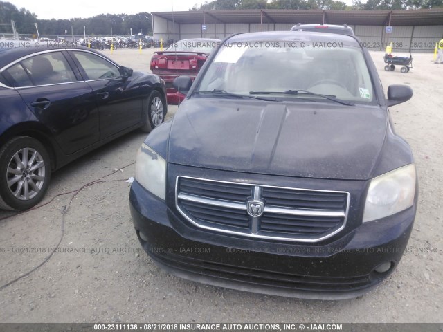 1B3HE78K97D540387 - 2007 DODGE CALIBER R/T BLACK photo 6