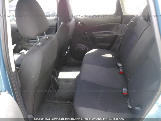 3N1CE2CP3GL390630 - 2016 NISSAN VERSA NOTE S/S PLUS/SV/SL/SR TEAL photo 8