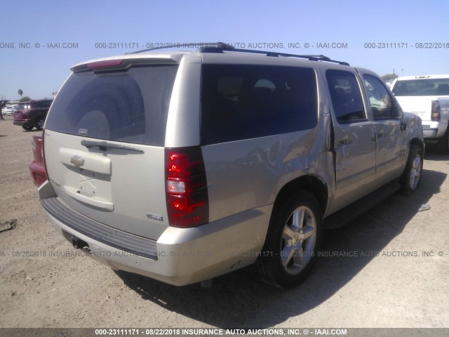 3GNFC16088G187789 - 2008 CHEVROLET SUBURBAN C1500  LS BEIGE photo 4