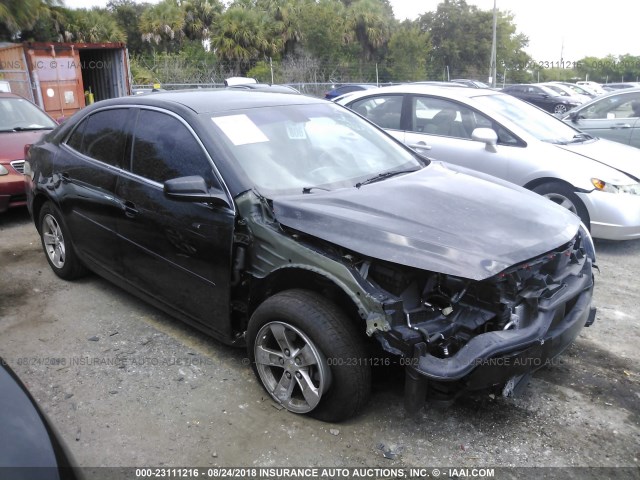1G11B5SL2EF206856 - 2014 CHEVROLET MALIBU LS BLACK photo 1
