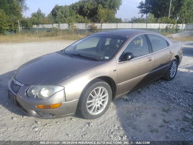 2C3AE66G62H104105 - 2002 CHRYSLER 300M Dark Brown photo 2