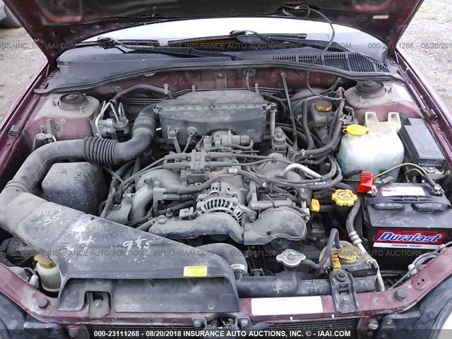 4S3BH675037622549 - 2003 SUBARU LEGACY OUTBACK AWP 红色 照片 10