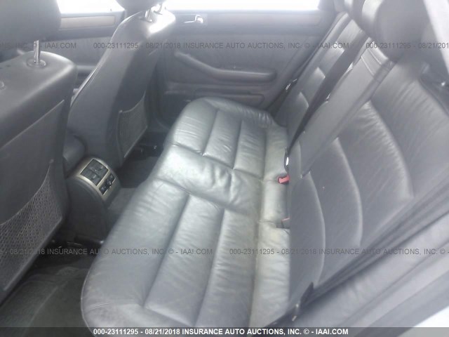 WAUDA24B2XN095824 - 1999 AUDI A6 AVANT QUATTRO SILVER photo 8