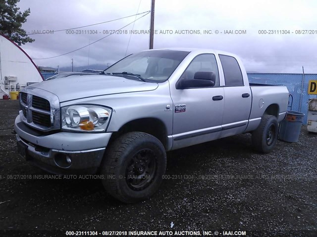 1D7KS28C07J528063 - 2007 DODGE RAM 2500 ST/SLT SILVER photo 2