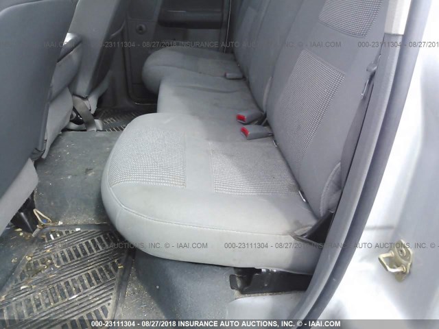 1D7KS28C07J528063 - 2007 DODGE RAM 2500 ST/SLT 银色 照片 8