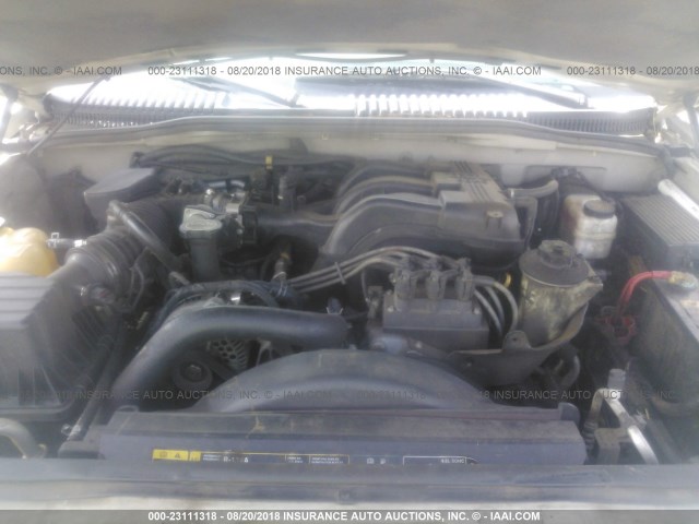 1FMZU63K95UA09285 - 2005 FORD EXPLORER XLT/XLT SPORT/NBX 银色 照片 10