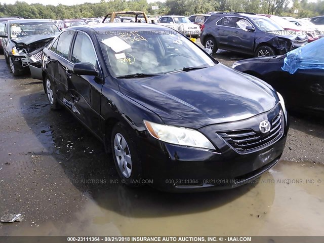 4T1BE46K37U029632 - 2007 TOYOTA CAMRY NEW GENERAT CE/LE/XLE/SE BLACK photo 1