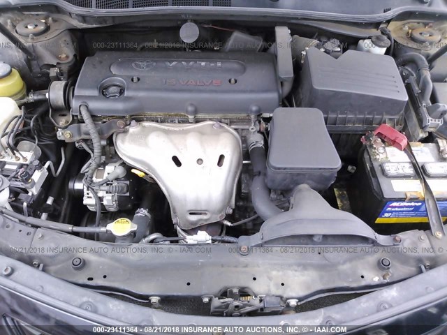 4T1BE46K37U029632 - 2007 TOYOTA CAMRY NEW GENERAT CE/LE/XLE/SE BLACK photo 10