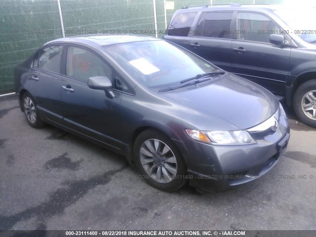 2HGFA1F9XAH549917 - 2010 HONDA CIVIC EXL 灰色 照片 1