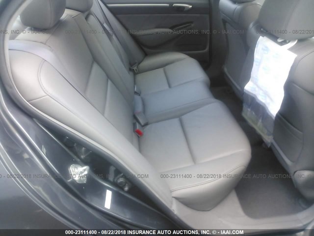 2HGFA1F9XAH549917 - 2010 HONDA CIVIC EXL GRAY photo 8