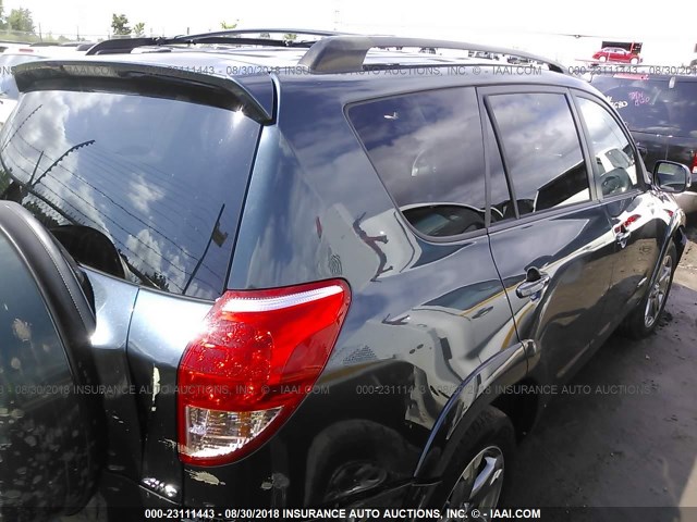 JTMBK32V485041792 - 2008 TOYOTA RAV4 SPORT BLUE photo 4