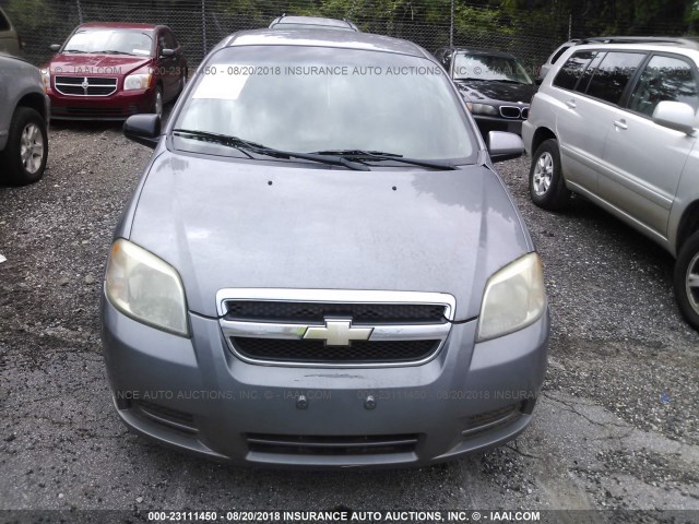 KL1TD5DE6AB079823 - 2010 CHEVROLET AVEO LS/LT 灰色 照片 6