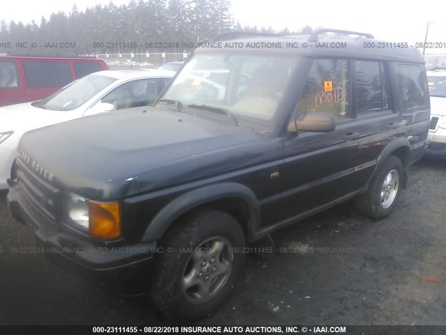 SALTY1247XA223872 - 1999 LAND ROVER DISCOVERY II  BLACK photo 2