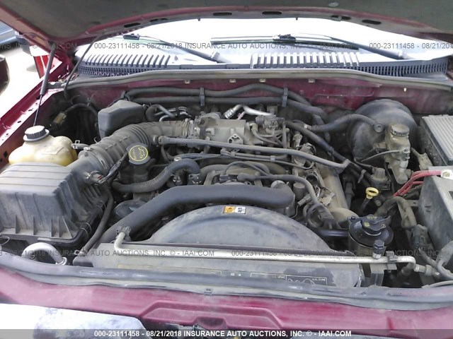 1FMDU73W34ZA84570 - 2004 FORD EXPLORER XLT/XLT SPORT/NBX 栗色 照片 10