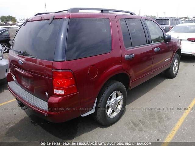 1FMDU73W34ZA84570 - 2004 FORD EXPLORER XLT/XLT SPORT/NBX 栗色 照片 4