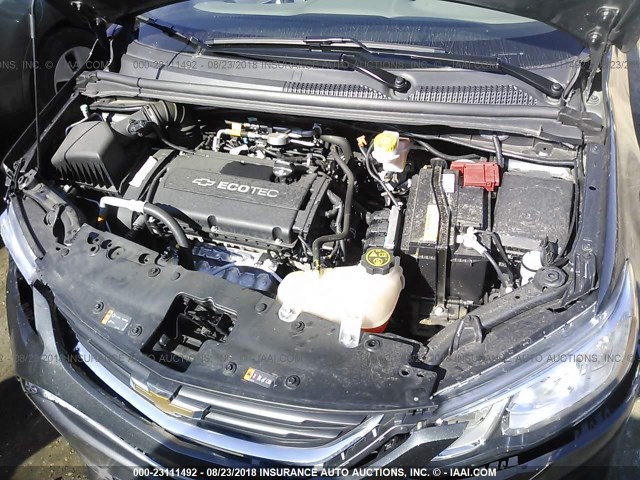 1G1JB5SH0J4101704 - 2018 CHEVROLET SONIC LS 灰色 照片 10