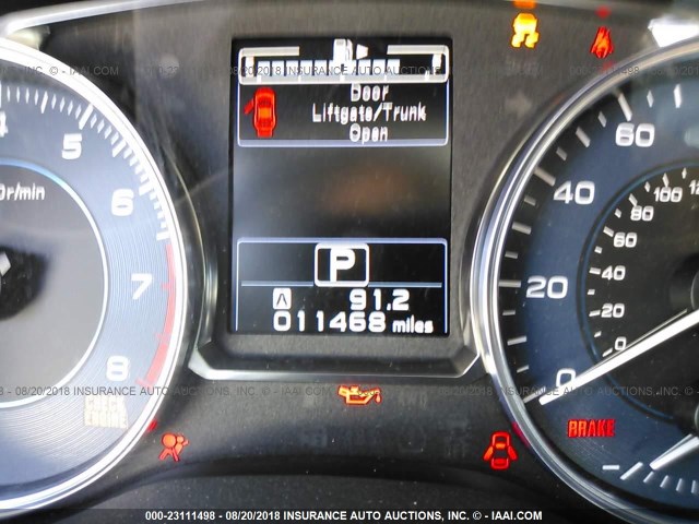 JF2GPABCXG8292793 - 2016 SUBARU CROSSTREK PREMIUM წითელი ფოტო 7