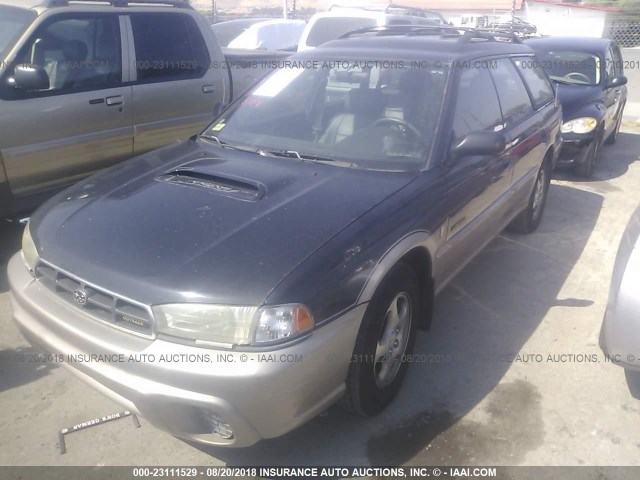 4S3BG6857W7662097 - 1998 SUBARU LEGACY 30TH ANN OUTBACK/LTD/SPT BLACK photo 2