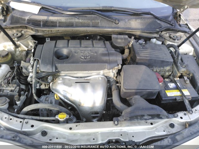 4T1BF3EK1BU201688 - 2011 TOYOTA CAMRY SE/LE/XLE GOLD photo 10