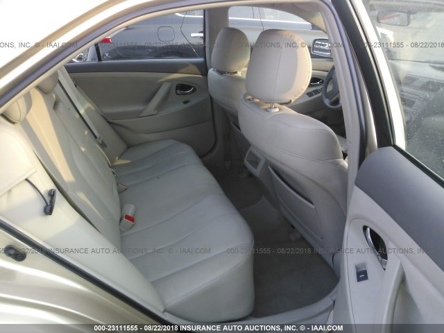 4T1BF3EK1BU201688 - 2011 TOYOTA CAMRY SE/LE/XLE GOLD photo 8