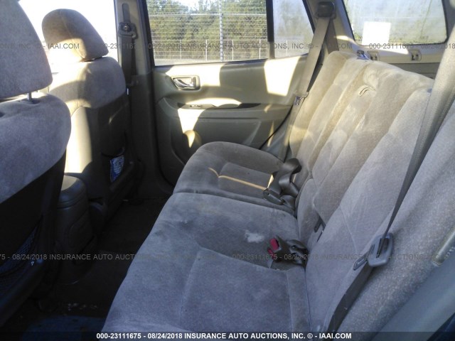 KM8SC13E74U722833 - 2004 HYUNDAI SANTA FE BLUE photo 8