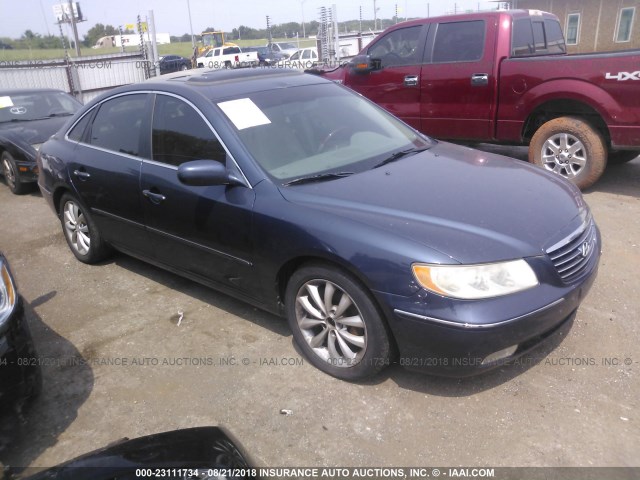 KMHFC46F36A114366 - 2006 HYUNDAI AZERA SE/LIMITED Navy photo 1