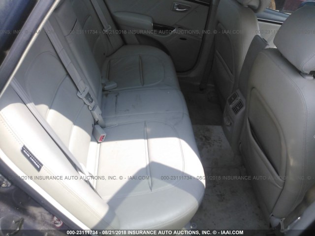 KMHFC46F36A114366 - 2006 HYUNDAI AZERA SE/LIMITED Navy photo 8