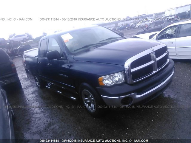 1D7HA18K24J173973 - 2004 DODGE RAM 1500 ST BLUE photo 1