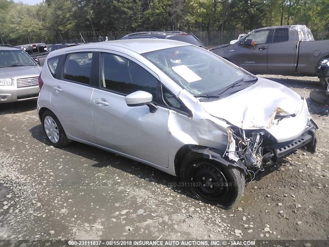 3N1CE2CP3GL408141 - 2016 NISSAN VERSA NOTE S/S PLUS/SV/SL/SR SILVER photo 1