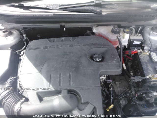 1G1ZH57B79F105349 - 2009 CHEVROLET MALIBU 1LT 银色 照片 10