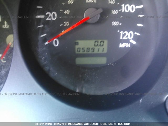 JF1SG65624H739694 - 2004 SUBARU FORESTER 2.5XS წითელი ფოტო 7