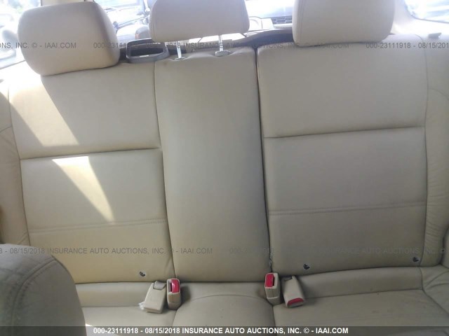 JF1SG65624H739694 - 2004 SUBARU FORESTER 2.5XS წითელი ფოტო 8