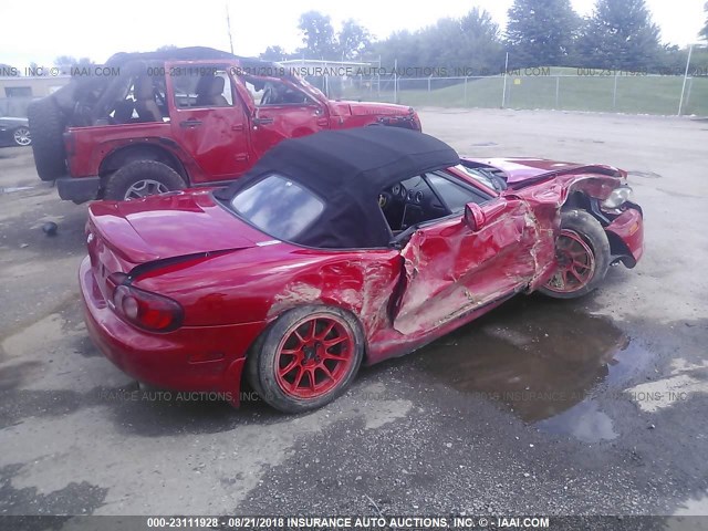 JM1NB353130310697 - 2003 MAZDA MX-5 MIATA LS RED photo 6