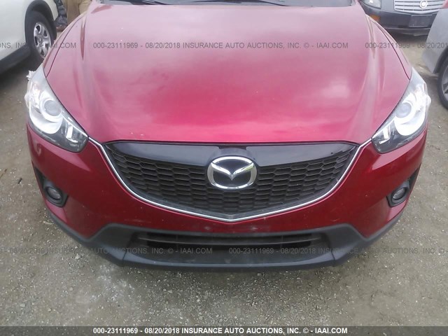 JM3KE4CY5F0522836 - 2015 MAZDA CX-5 TOURING RED photo 6